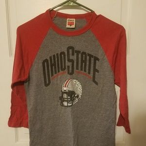 Homage Ohio State raglan